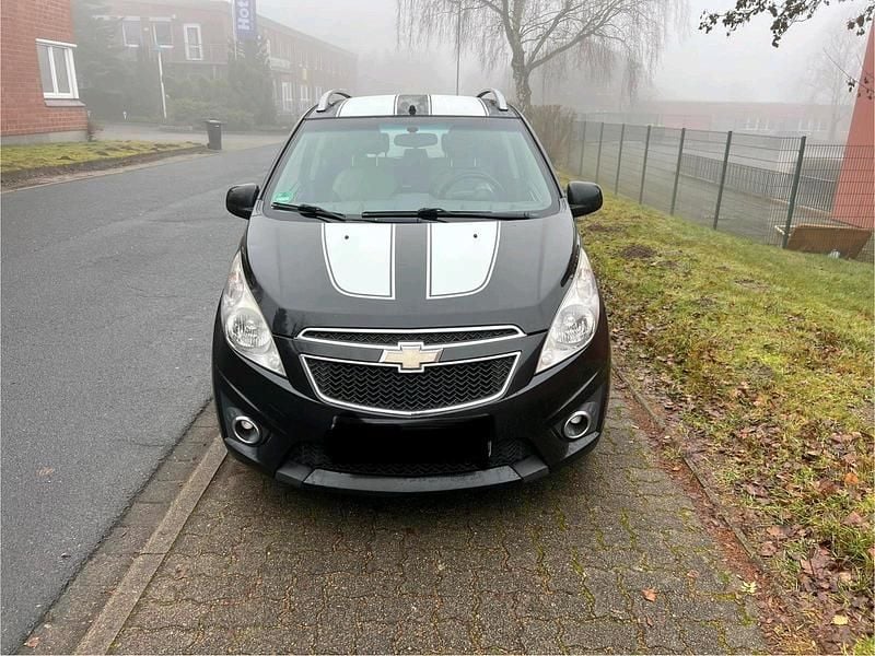 Gebraucht Chevrolet Spark 68 PS (50 kW) 2011 Schwarz Kleinwagen