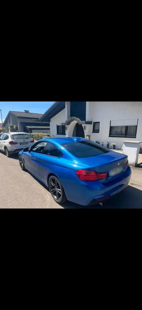 Gebraucht BMW 420 Coupé M Sport 184 PS (135 kW) 2015 Blau Coupé