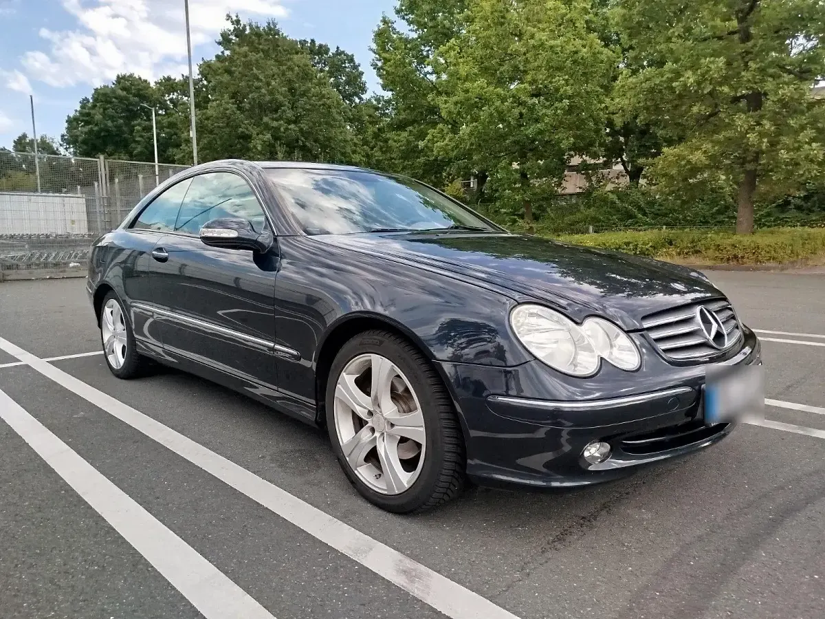 Gebraucht Mercedes CLK200 Elegance 163 PS (119 kW) 2005 Schwarz Coupé