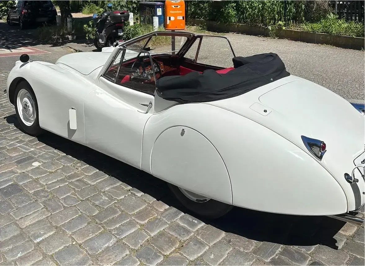 Gebraucht Jaguar XK 160 PS (117 kW) 1953 Weiß Cabrio