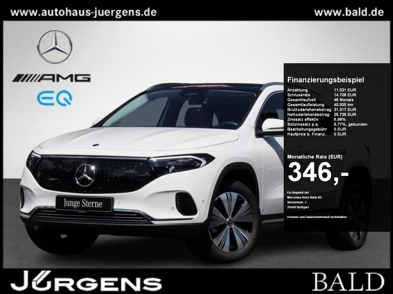 Polarweiß Gebraucht 2024 Mercedes EQA300 Progressive SUV | 35.280 € (Guter Preis) - Bild 1/4