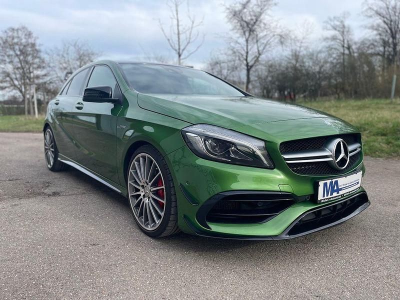 Gebraucht Mercedes A45 AMG AMG 381 PS (280 kW) 2016 Grün Kleinwagen
