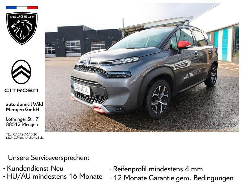 Grau Gebraucht 2022 Citroën C3 Aircross Shine SUV | 16.980 € (Teuer) - Bild 1/4