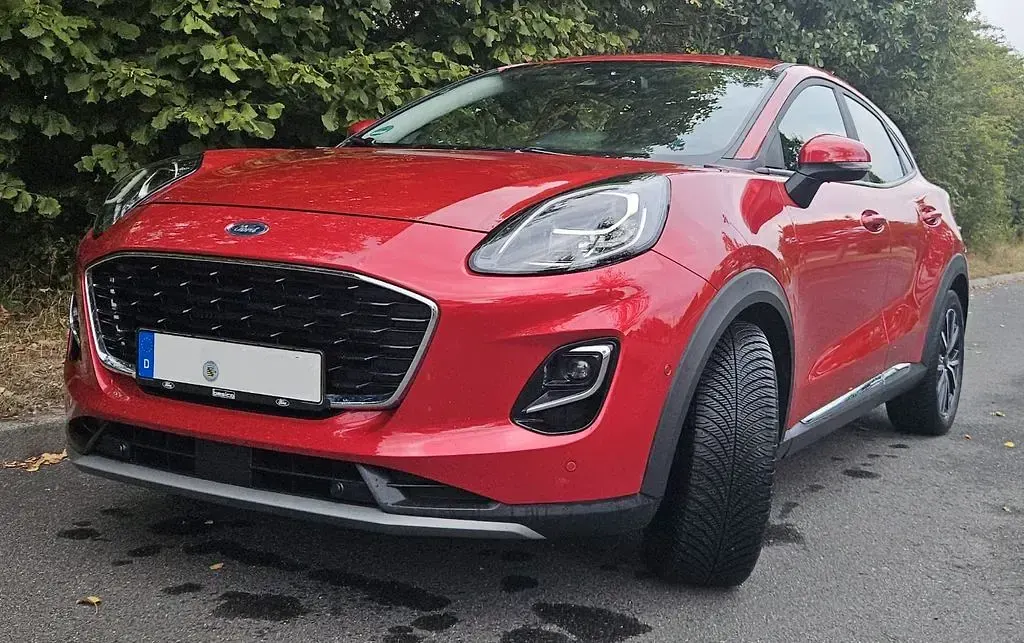 Gebraucht Ford Puma Titanium 125 PS (91 kW) 2020 Rot SUV