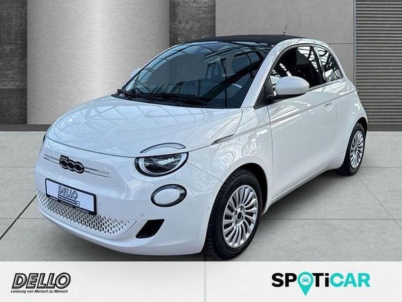 Gebraucht Fiat 500e 86 kW (118 PS) 2023 Arktis weiß Cabrio