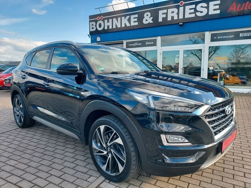 Schwarz Gebraucht 2019 Hyundai Tucson Premium SUV | 15.499 € (Superpreis) - Bild 1/4