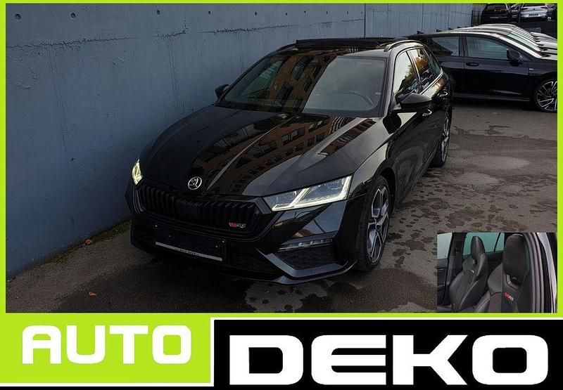 Schwarz Gebraucht 2022 Skoda Octavia RS Kombi | 24.930 € (Fairer Preis) - Bild 1/4