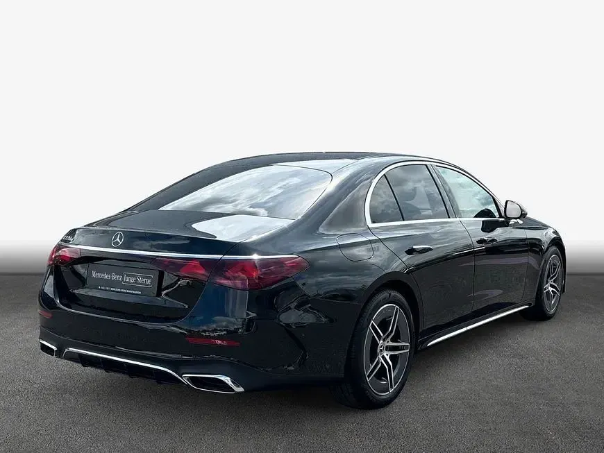 Gebraucht Mercedes E220 Advanced Plus 197 PS (144 kW) 2025 Obsidianschwarz metallic Limousine