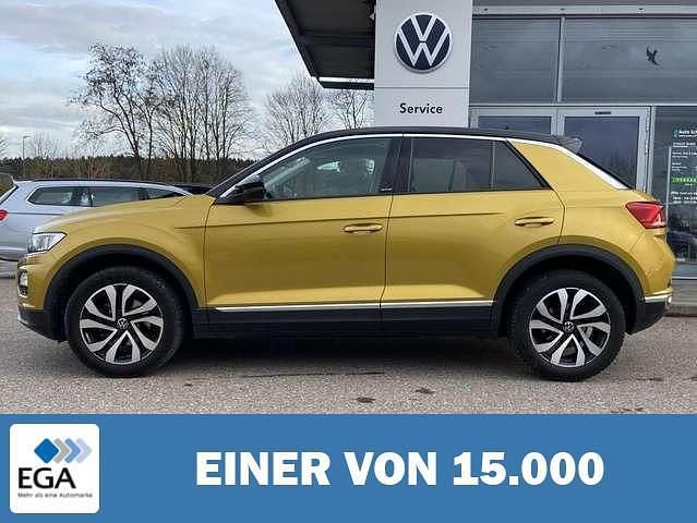 Gebraucht VW T-Roc Active 150 PS (110 kW) 2021 Gelb metallic SUV