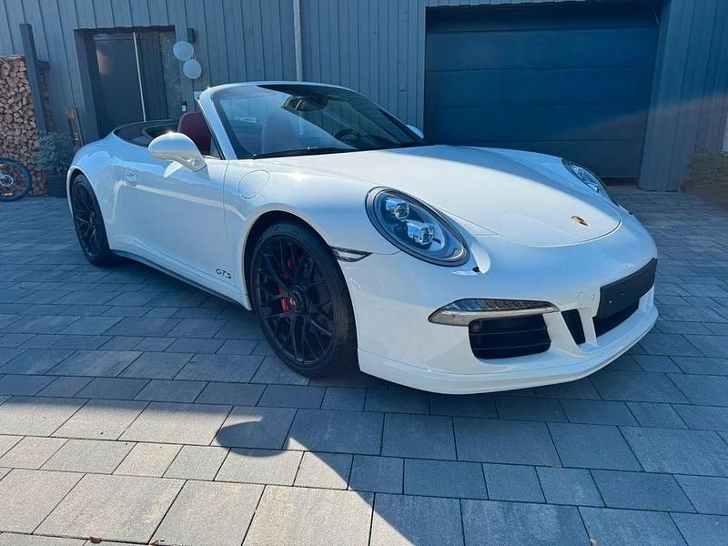 Weiß Gebraucht 2015 Porsche 991 Cabrio | 98.980 € (Superpreis) - Bild 1/4