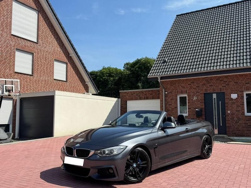 Grau Gebraucht 2015 BMW 435 M Sport Cabrio | 22.900 € (Guter Preis) - Bild 1/4