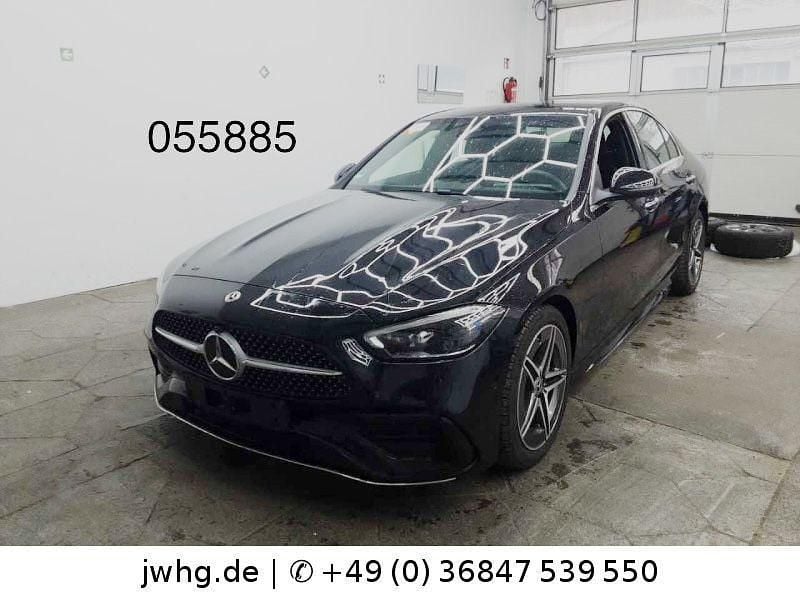 Schwarz Gebraucht 2024 Mercedes C300 AMG Limousine | 43.950 € (Superpreis) - Bild 1/4