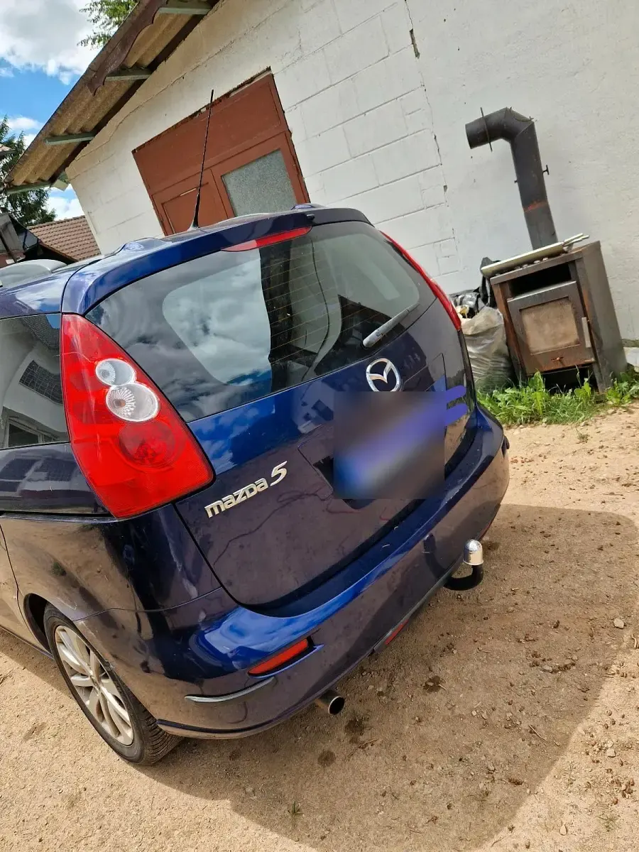 Gebraucht Mazda 5 116 PS (85 kW) 2007 Blau Van / Kleinbus