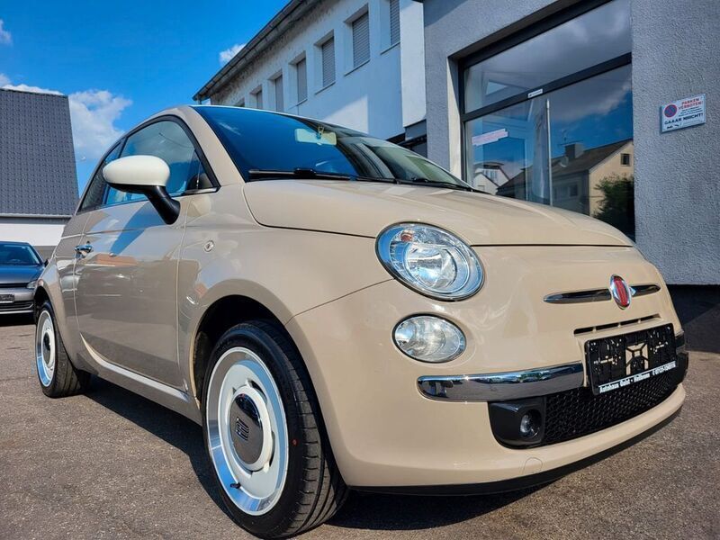 Beige Gebraucht 2015 Fiat 500 Limousine | 7.490 € (Fairer Preis) - Bild 1/4