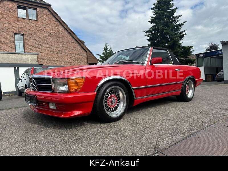 Rot Gebraucht 1981 Mercedes SL280 Cabrio | 47.980 € - Bild 1/4