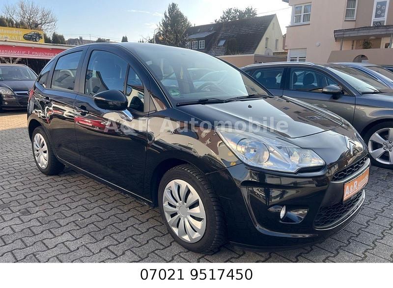Gebraucht Citroën C3 Tendance 95 PS (69 kW) 2010 Schwarz Kleinwagen