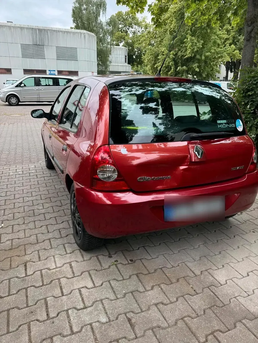 Gebraucht Renault Clio Campus 55 PS (40 kW) 2007 Rot Kleinwagen