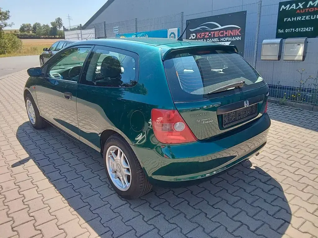 Gebraucht Honda Civic 90 PS (66 kW) 2002 Grün Limousine