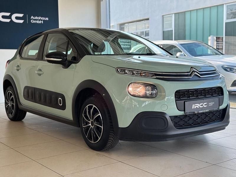 Gebraucht Citroën C3 Feel 82 PS (60 kW) 2019 Grün Kleinwagen