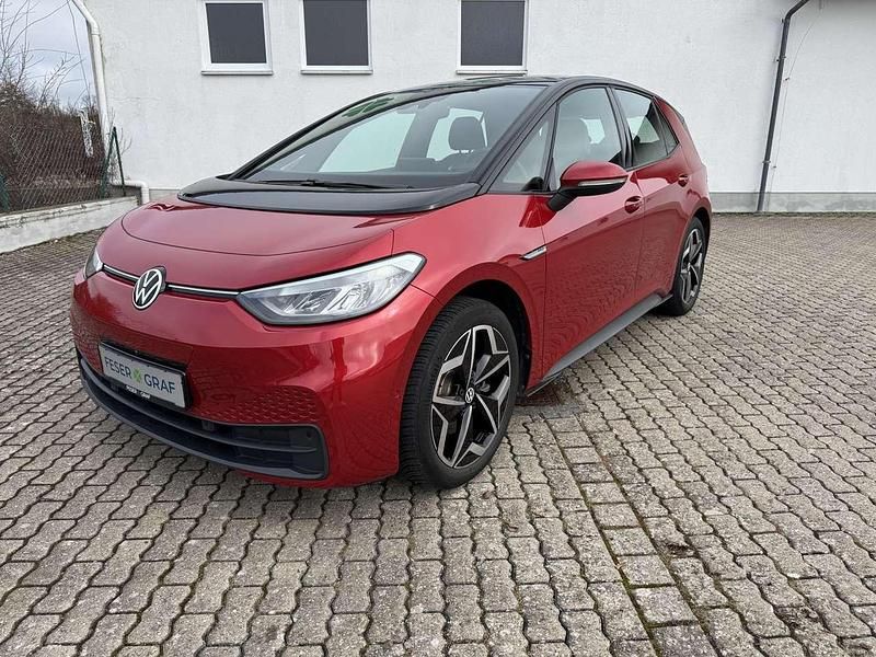 Gebraucht VW ID.3 Pro 106 kW (145 PS) 2022 Kings red metallic schwarz Kleinwagen