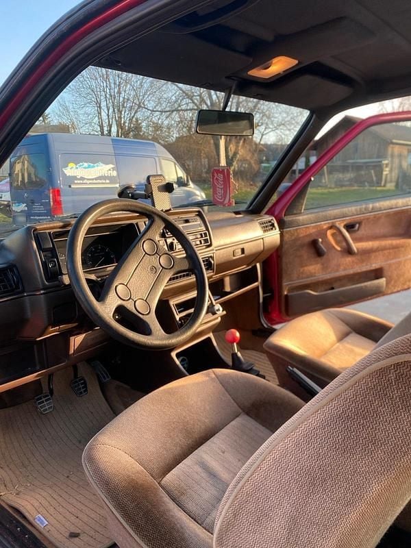 Gebraucht VW Golf II 72 PS (52 kW) 1989 Rot Kleinwagen