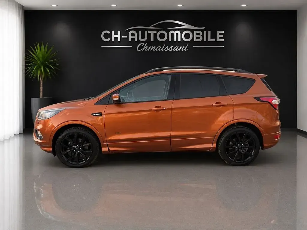 Gebraucht Ford Kuga ST-Line 182 PS (133 kW) 2018 Torinobraun metallic SUV