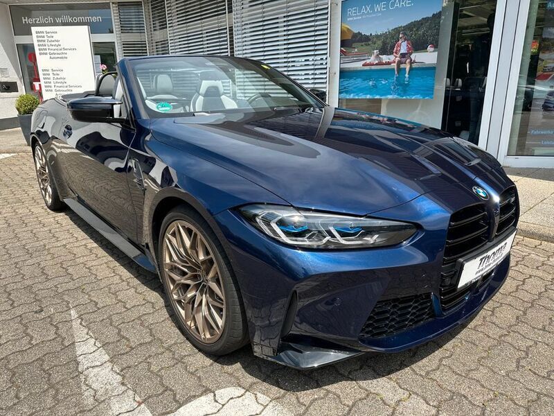 Blau Gebraucht 2021 BMW M4 Cabriolet Competition Edition Cabrio | 77.990 € - Bild 1/4
