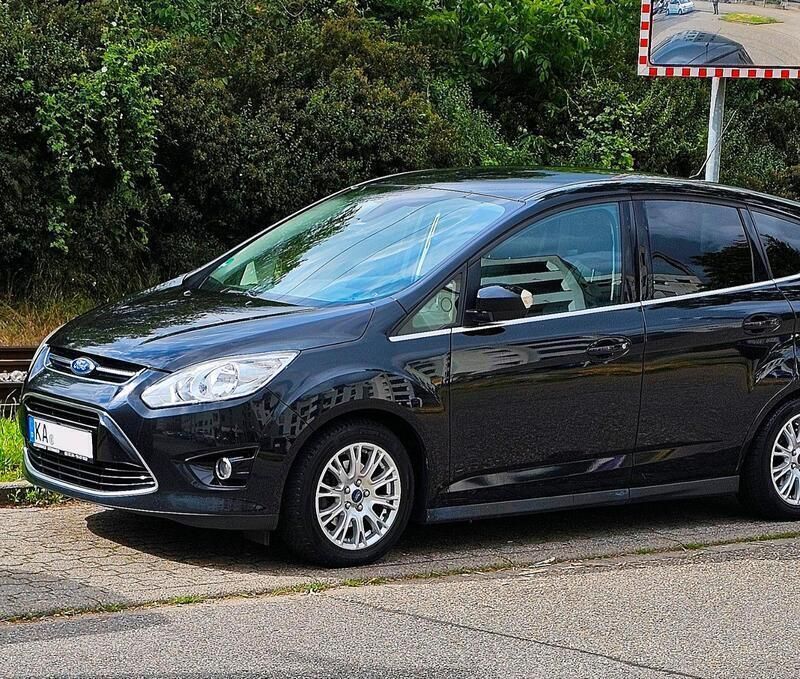 Schwarz Gebraucht 2015 Ford C-MAX Van / Kleinbus | 4.499 € - Bild 1/4