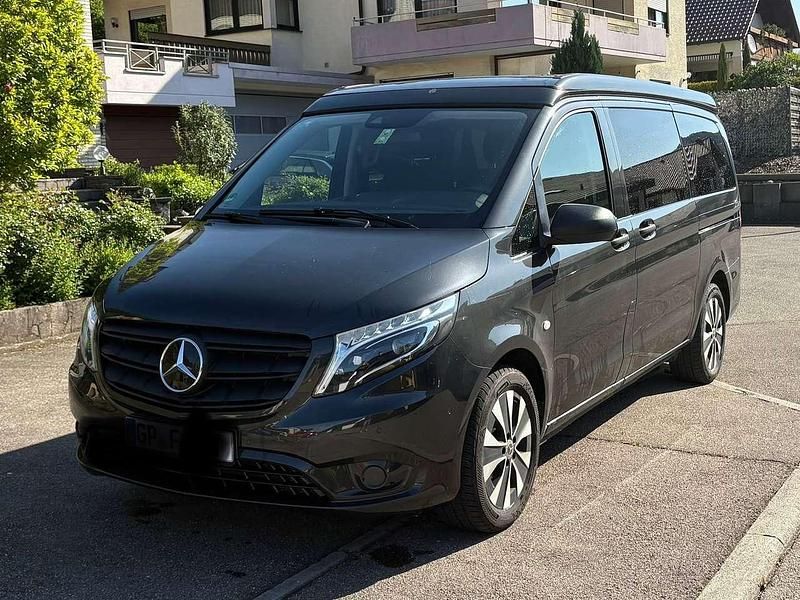 Grau Gebraucht 2021 Mercedes V250 Marco Polo Van / Kleinbus | 50.950 € - Bild 1/4