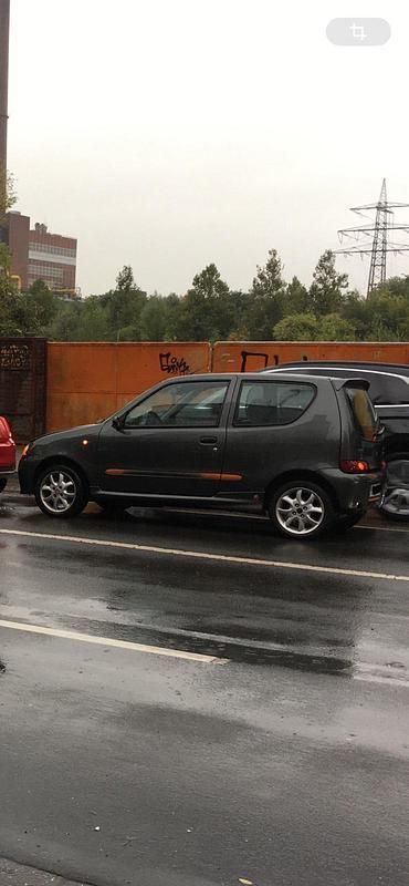 Grau Gebraucht 1999 Fiat Seicento Abarth Kleinwagen | 1.650 € - Bild 1/4