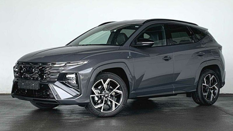 Grau Neu 2024 Hyundai Tucson N Line SUV | 32.470 € (Fairer Preis) - Bild 1/4
