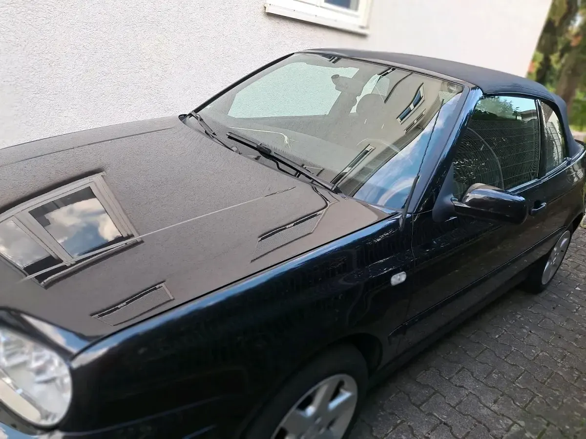 Gebraucht VW Golf Cabriolet 116 PS (85 kW) 2002 Schwarz Cabrio