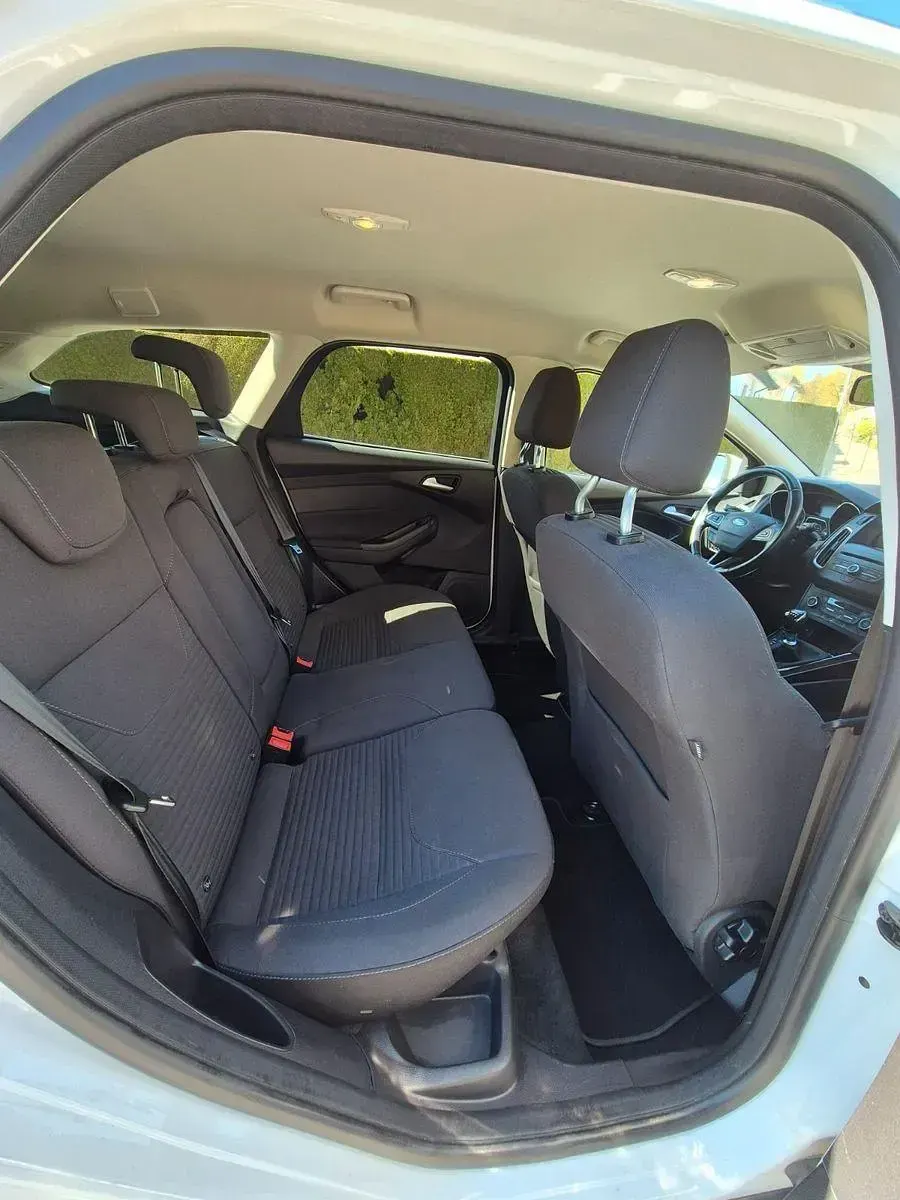 Brugt Ford Focus Titanium 125 HK (91 kW) 2016 Hvid Sedan