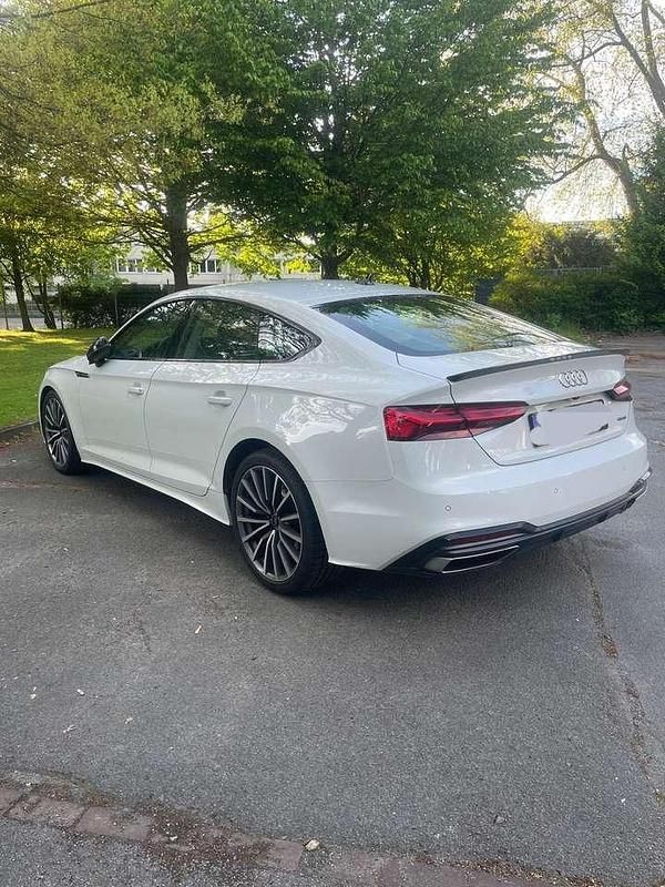 Gebraucht Audi A5 S-Line 204 PS (150 kW) 2021 Weiß Coupé
