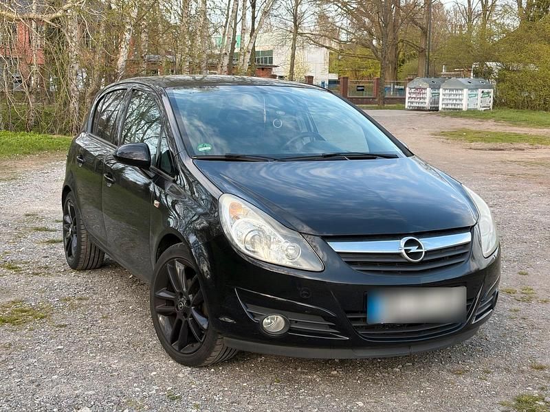 Gebraucht Opel Corsa 82 PS (60 kW) 2009 Schwarz Kleinwagen