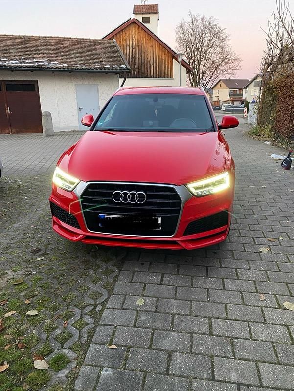 Rot Gebraucht 2018 Audi Q3 S-Line SUV | 24.900 € (Fairer Preis) - Bild 1/4