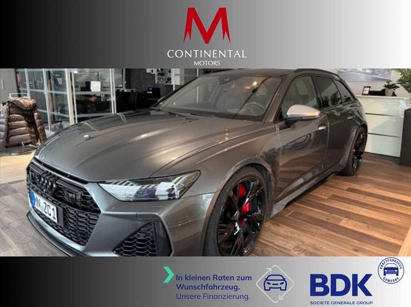 Grau Gebraucht 2020 Audi RS6 Sport Kombi | 110.000 € - Bild 1/3