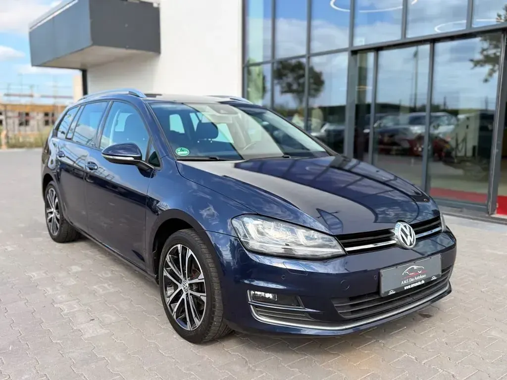 Gebraucht VW Golf VII Allstar 150 PS (110 kW) 2016 Blau Kombi