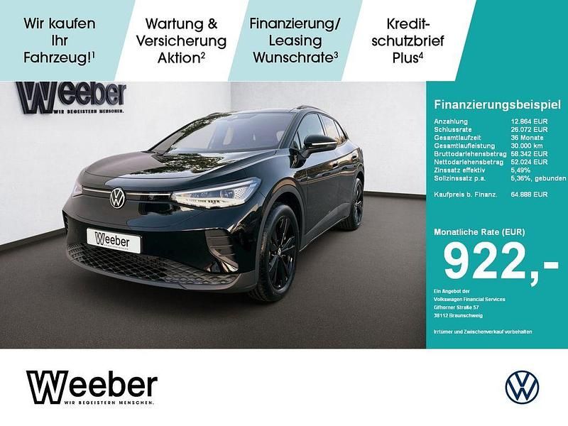 Schwarz Neu 2025 VW ID.4 Pro SUV | 64.888 € - Bild 1/4