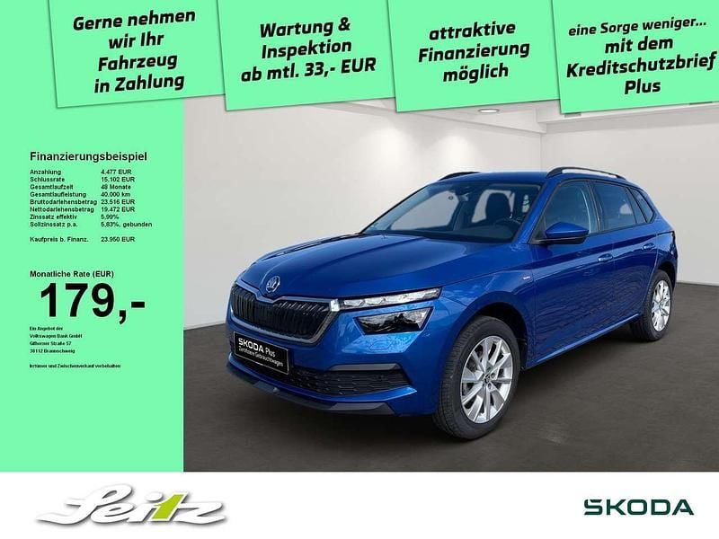 Blau Gebraucht 2023 Skoda Kamiq Tour SUV | 23.950 € (Fairer Preis) - Bild 1/3