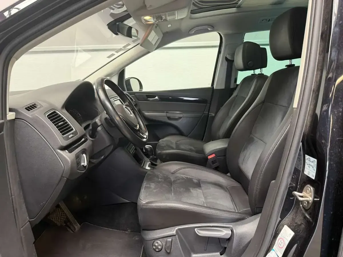 Brugt VW Sharan Highline 150 HK (110 kW) 2018 Sort MPV