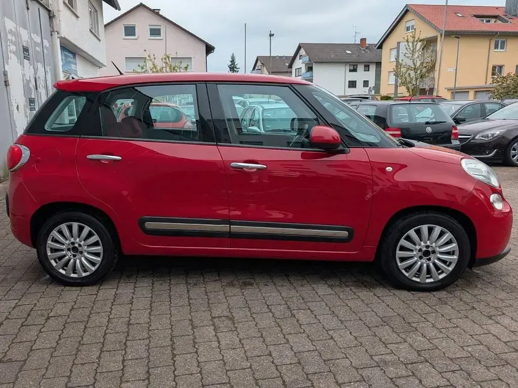 Gebraucht Fiat 500L Pop Star 84 PS (61 kW) 2012 Rot Van / Kleinbus
