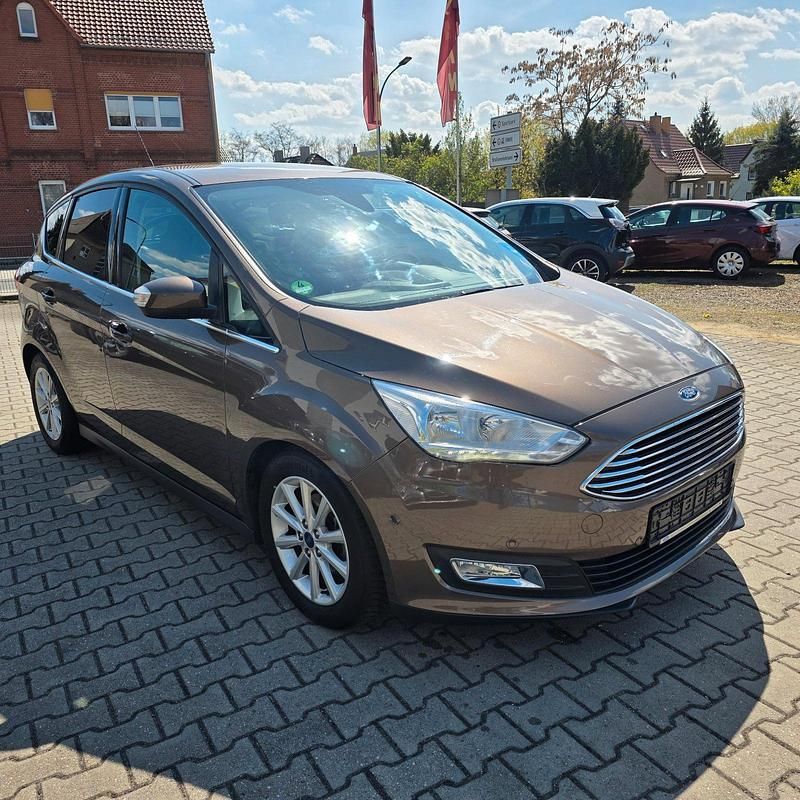 Gebraucht Ford C-MAX Titanium 120 PS (88 kW) 2016 Toffeebraun metallic Van / Kleinbus