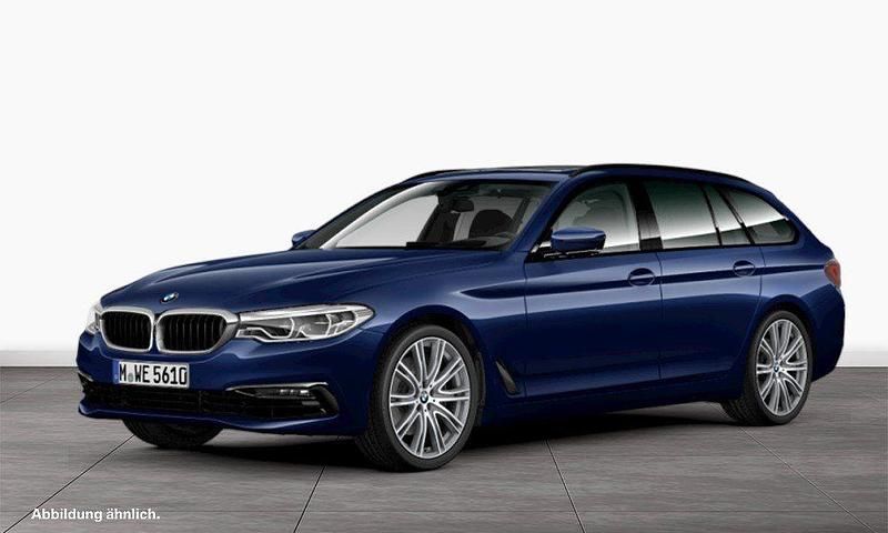 Mediterranblau (metallic) Gebraucht 2019 BMW 530 Kombi | 32.430 € (Etwas zu teuer) - Bild 1/3