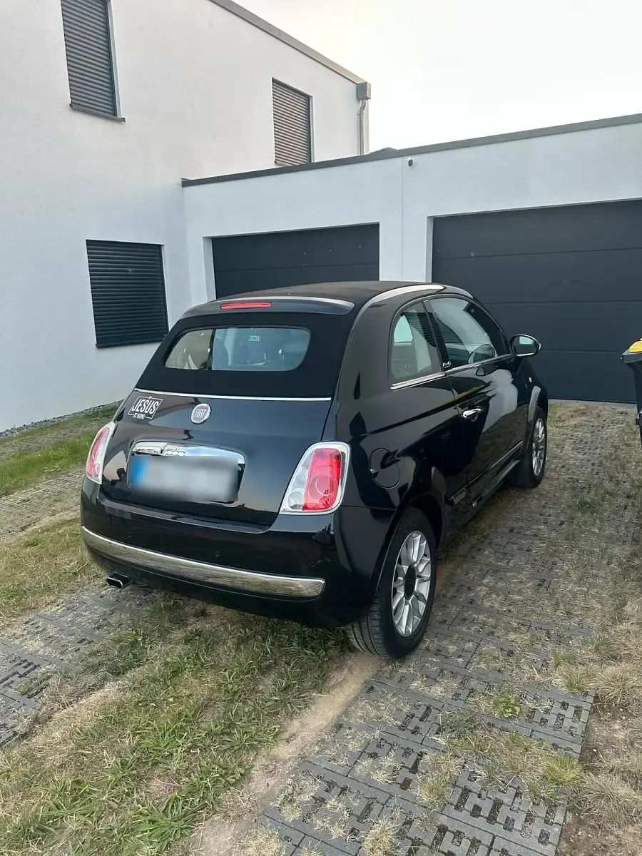 Gebraucht Fiat 500 68 PS (50 kW) 2012 Schwarz Cabrio