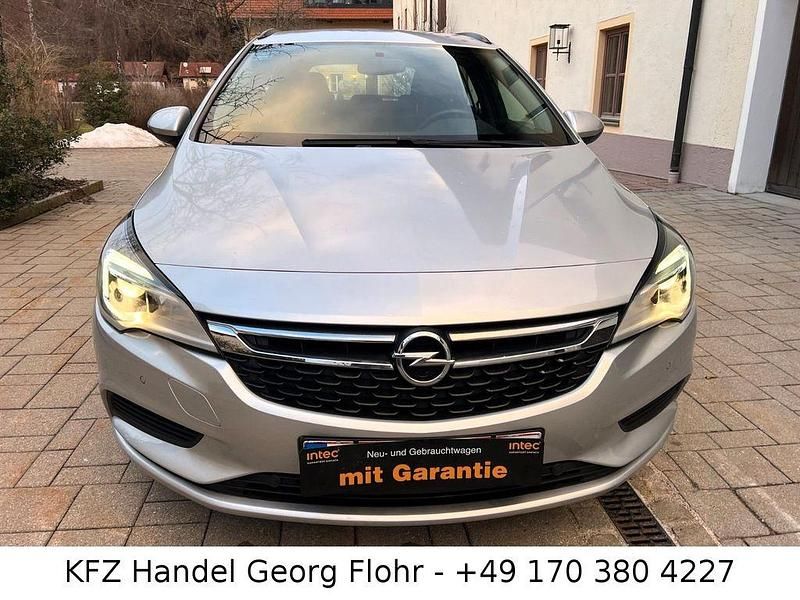 Gebraucht Opel Astra Edition 110 PS (80 kW) 2018 Silber Kombi