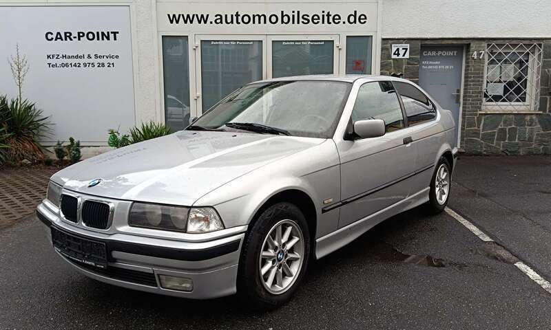 Silber Gebraucht 1999 BMW 316 Coupé | 3.490 € - Bild 1/4