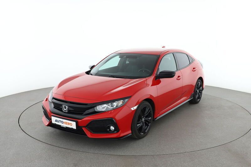 Rot Gebraucht 2020 Honda Civic Dynamic Limousine | 18.030 € (Fairer Preis) - Bild 1/4