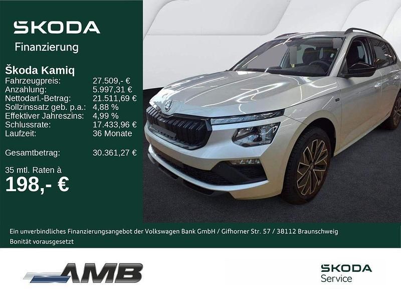 Gebraucht Skoda Kamiq Tour 150 PS (110 kW) 2025 Silber SUV