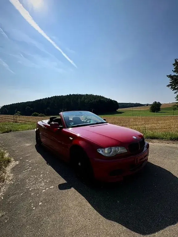 Gebraucht BMW 320 Cabriolet M Sport 170 PS (125 kW) 2004 Rot Cabrio